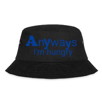 Always hungry - Bucket Hat - black - Front - Lela (165cm)