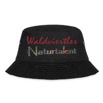Waldviertel natural talent - Bucket Hat - black - Front - Lela (165cm)
