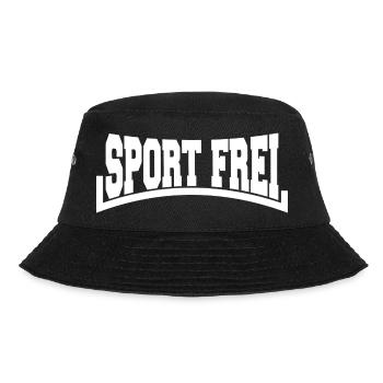 SPORT FREI Ultras Hooligans Fankurve Fussball - Bucket Hat - Schwarz - Vorne - Lela (165cm)