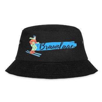 Braunlage im Harz - Bucket Hat - Schwarz - Vorne - Lela (165cm)