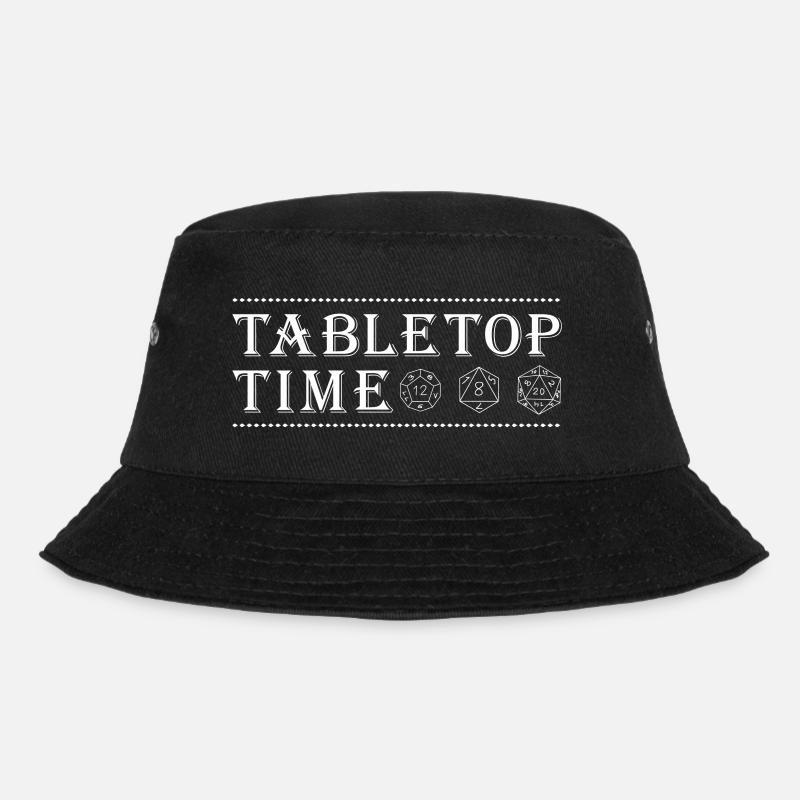 Tabletop Würfel Spiele - Bucket Hat - Schwarz