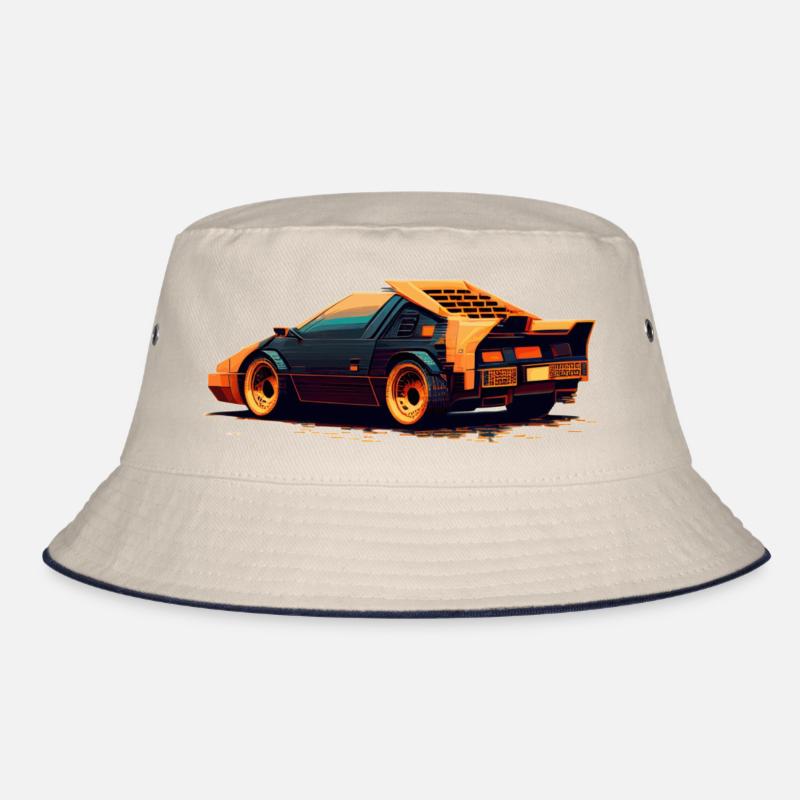 Voiture de course Pixelart classique en rétro Sci-Fi 8-bit Bob