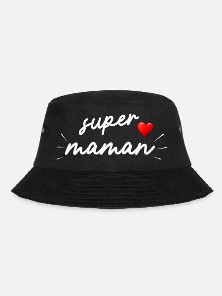 super maman cadeau - Bob - noir