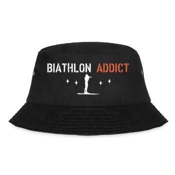 Biathlon addict - Bucket Hat - black - Front - Lela (165cm)