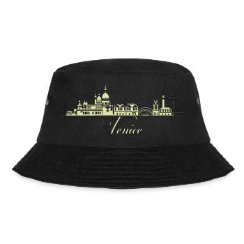 Venice Italy Venezia travel Europe gondola Venice - Bucket Hat - black - Front - Lela (165cm)
