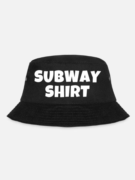 U-Bahn-T-Shirt, Belästigung, U-Bahn - Bucket Hat - Schwarz