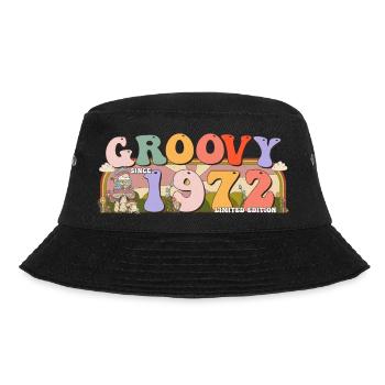 Groovy depuis 1972 Retro Hippie 51e anniversaire - Bob - noir - Devant - Lela (165cm)