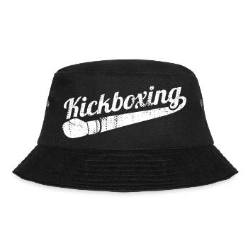 Lustiges Kickboxen - Bucket Hat - Schwarz - Vorne - Lela (165cm)