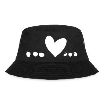 Points, Coeur, Symbole, Amour - Bob - noir - Devant - Lela (165cm)