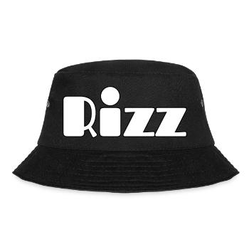 Modernes Rizz Design - Bucket Hat - Schwarz - Vorne - Lela (165cm)