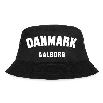 AALBORG Denmark Dänemark - Bucket Hat - black - Front - Lela (165cm)