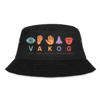 KAKOG - Bucket Hat - Schwarz - Vorne - Lela (165cm)