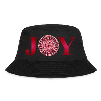JOY – Typographie de Noël avec des cannes de Noël - Bob - noir - Devant - Lela (165cm)