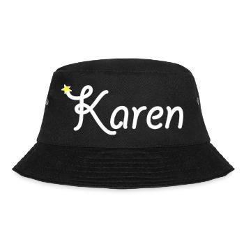 Karen - Bucket Hat - black - Front - Lela (165cm)