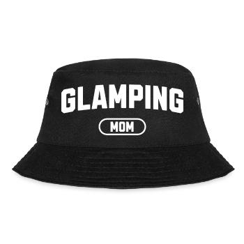 Glamping Mom - Bucket Hat - black - Front - Lela (165cm)