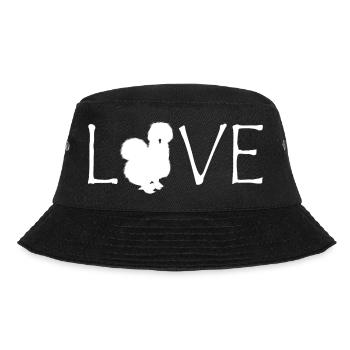 Fans de poulet - Coq - Coq - Poulet de soie - Bio - Bob - noir - Devant - Lela (165cm)
