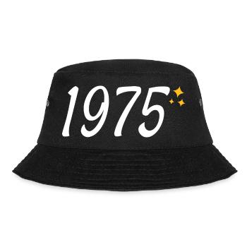 1975 - Bucket Hat - Schwarz - Vorne - Lela (165cm)