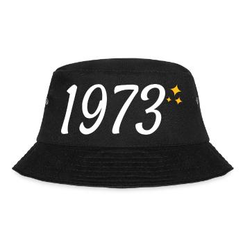 1973 - Bucket Hat - Schwarz - Vorne - Lela (165cm)