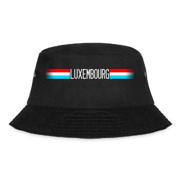 Luxembourg Flag / Banner 004 AllroundDesigns - Bucket Hat - black - Front - Lela (165cm)