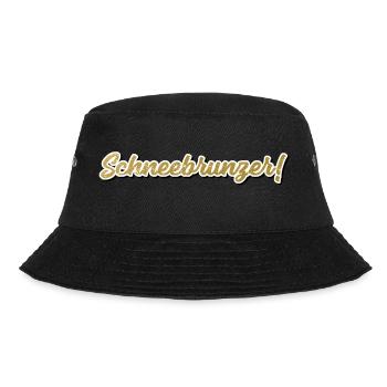 Schneebrunzer Österreich Dialekt Mundart Sprache - Bucket Hat - Schwarz - Vorne - Lela (165cm)