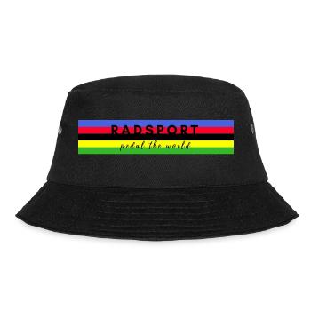 Cycling World Champion - Bucket Hat - black - Front - Lela (165cm)
