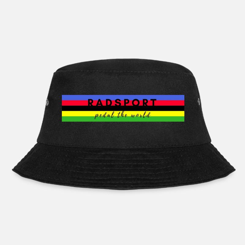 Cycling World Champion - Bucket Hat - black