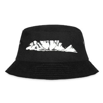 Afrika Tafelberg Kapstadt Geschenkidee - Bucket Hat - Schwarz - Vorne - Lela (165cm)
