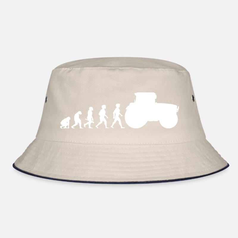 Evolution tractor tractor tractors Bucket Hat