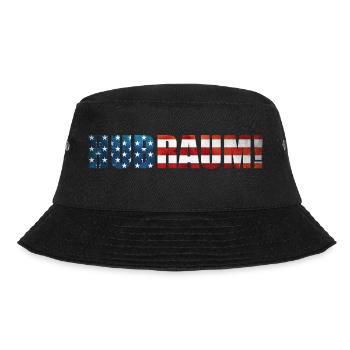 Hubraum - Bucket Hat - Schwarz - Vorne - Lela (165cm)