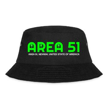 Aliens, Alien-T-Shirts, Alien Hoodies, Alien - Bucket Hat - Schwarz - Vorne - Lela (165cm)