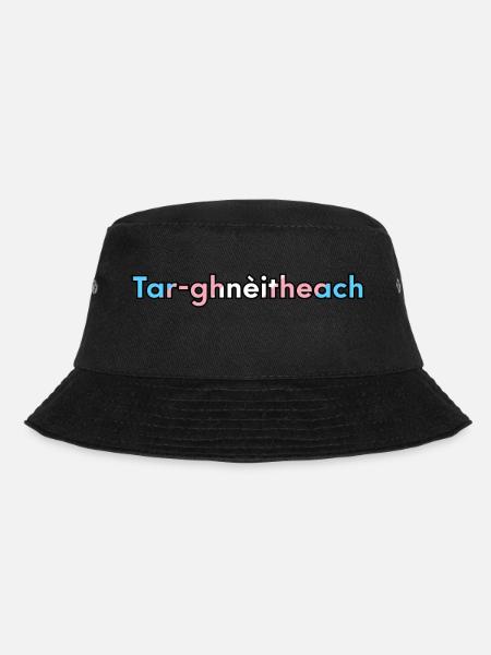 Tar-ghnèitheach (Transgender) - Scottish Gaelic - Bucket Hat - black
