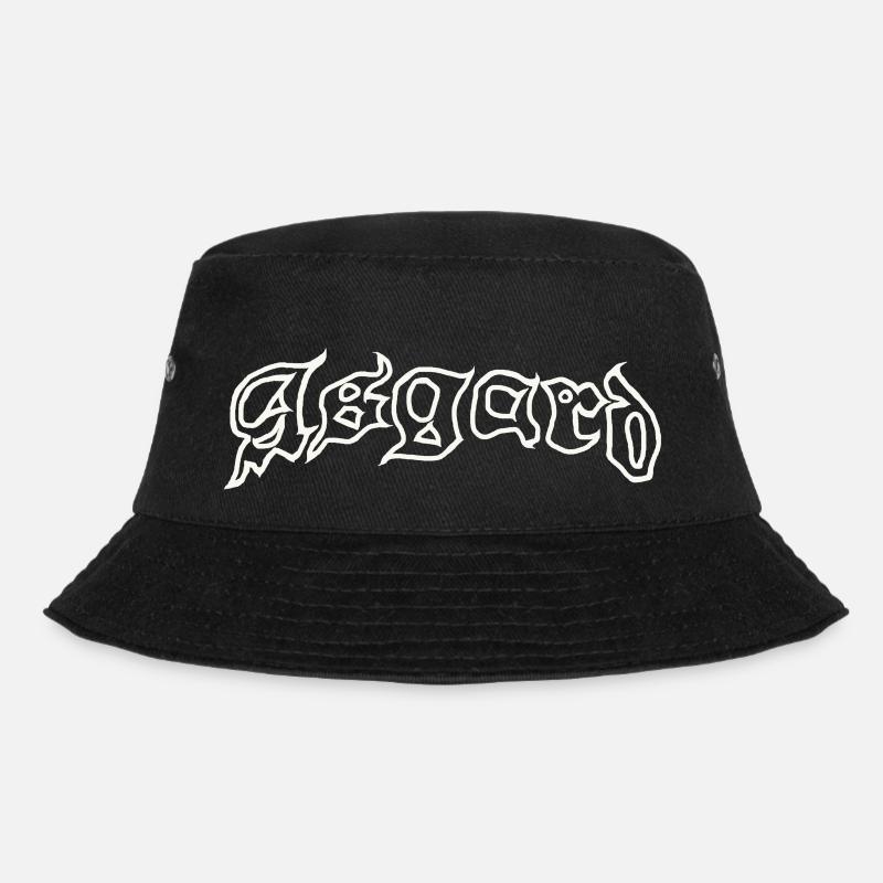 Asgard - Bucket Hat - Schwarz