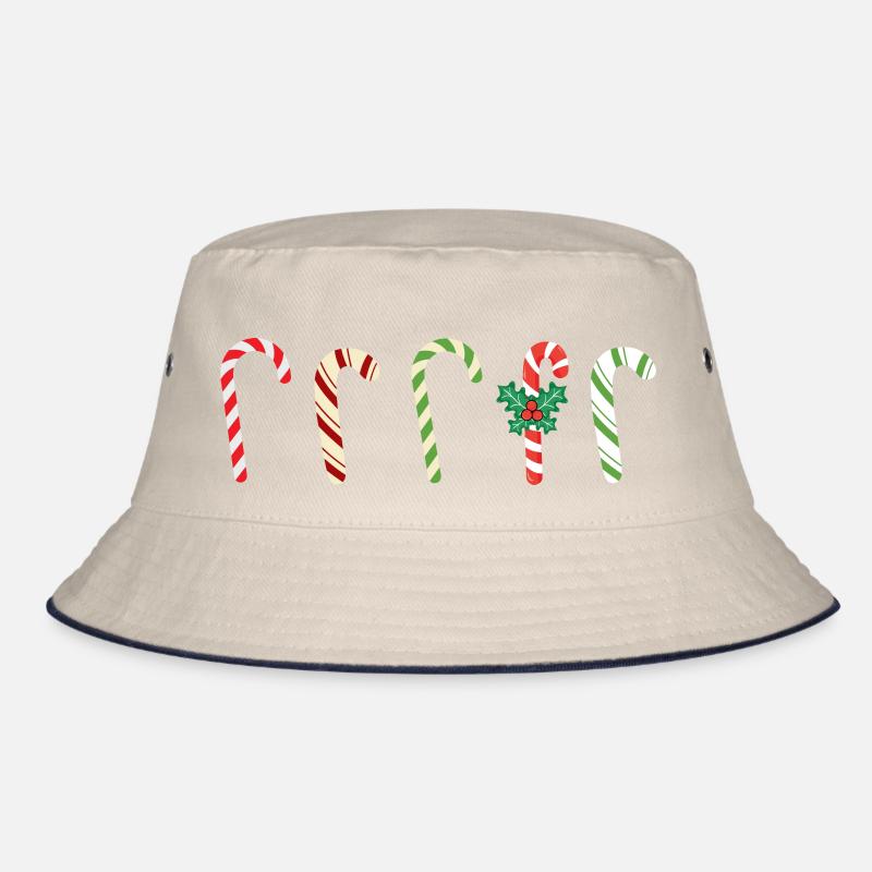 Candy cane Bucket Hat