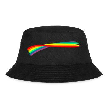 LGBTQ LGBTQ+ Pride Month Flag Design - Bucket Hat - Schwarz - Vorne - Lela (165cm)