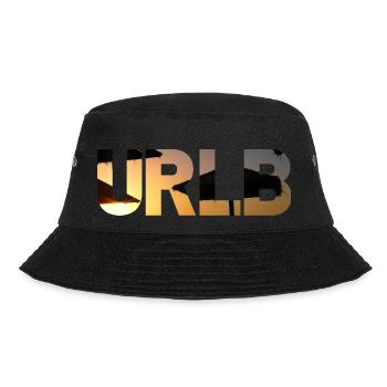 URLB - Urlaub Sonne Strand Urlaub Ferien Sommer - Bucket Hat - Schwarz - Vorne - Lela (165cm)