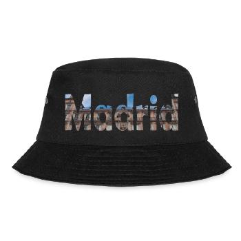 Madrid has many attractions - Bucket Hat - black - Front - Lela (165cm)