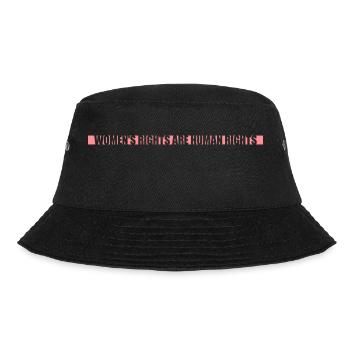 womens rights feminist quote - Bucket Hat - black - Front - Lela (165cm)