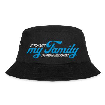 you would understand quote - Bucket Hat - black - Front - Lela (165cm)