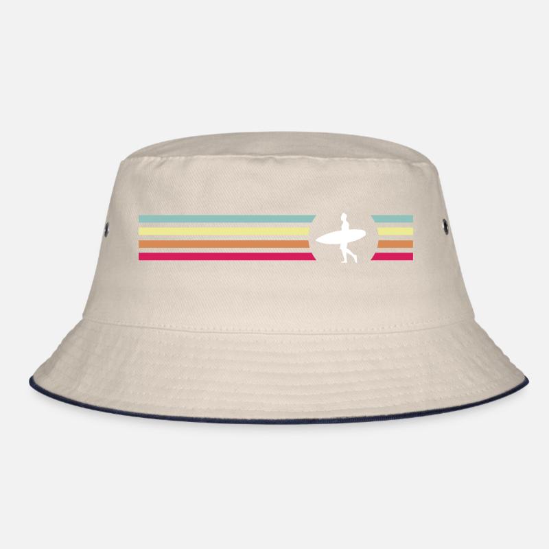 Surfing Surfboard Surfer Geschenksidee Bucket Hat
