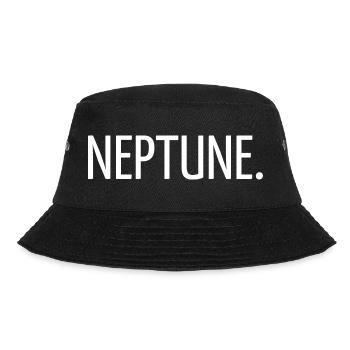 Neptun. - Bucket Hat - Schwarz - Vorne - Lela (165cm)