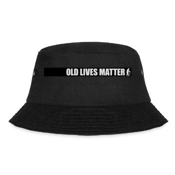 old lives matter quote - Bucket Hat - black - Front - Lela (165cm)