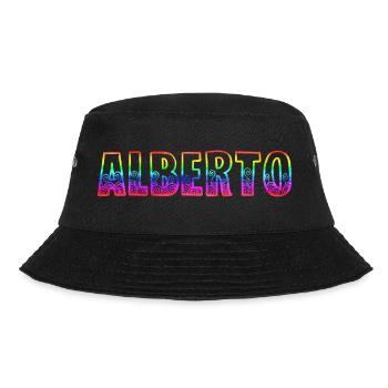 Alberto RS Rainbow - Bucket Hat - black - Front - Lela (165cm)