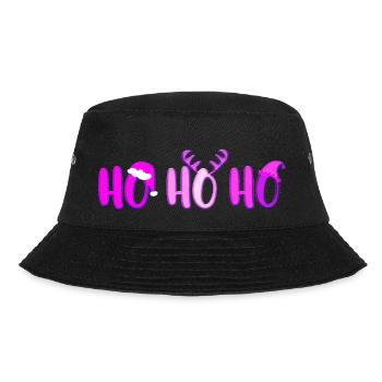 Frohe Weihnachten Weihnachten Weihnachten Urlaub Winter Santa Nordic - Bucket Hat - Schwarz - Vorne - Lela (165cm)