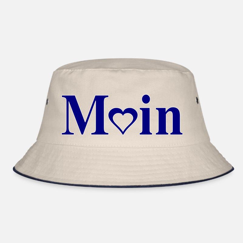 Moin mit Herzchen Bucket Hat