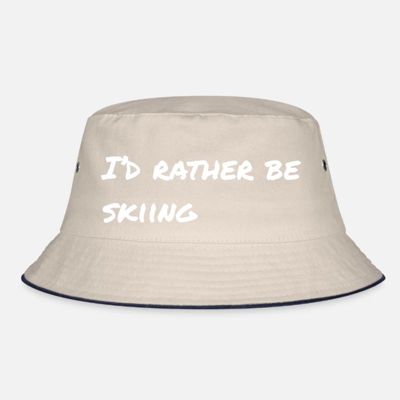 I'd rather be skiing Bucket Hat