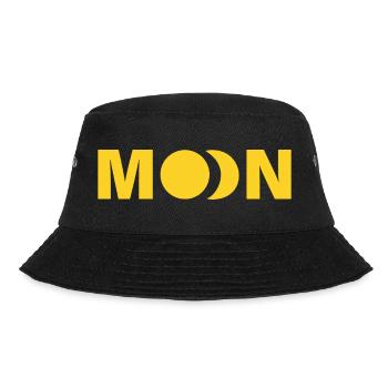 MOON - Bucket Hat - black - Front - Lela (165cm)