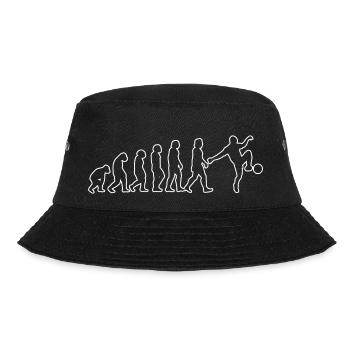 Soccer Player Soccer Team Soccer Design - Bucket Hat - black - Front - Lela (165cm)