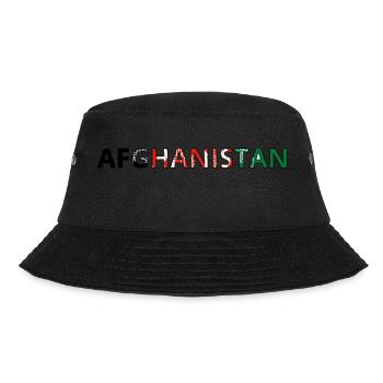 Flag of Afghanistan - Bucket Hat - black - Front - Lela (165cm)