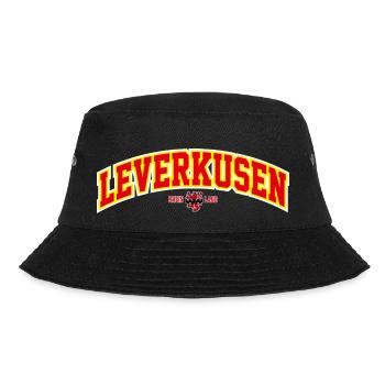 LEVERKUSEN - Bucket Hat - Schwarz - Vorne - Lela (165cm)
