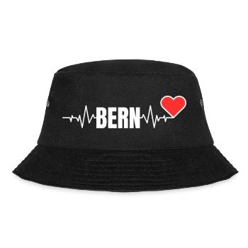 A heart for Bern - Bucket Hat - black - Front - Lela (165cm)